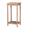 Unfinished Portman Tall Accent Table OT-42 (IC)