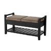 Wooden Storage Ottoman Bench P-7003(CRFS)