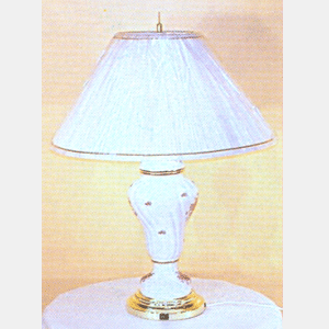 White Ceramic Base Table Lamp RML706 (YL)