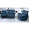 Leather Sofa Set In Blue S328-BU (PK)