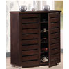Contemporary 2-Door Brown Shoe Cabinet SC863522(OFS)