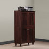 Riddle Dark Brown Shoe Cabinet With 4 Doors SC864574(OFS)