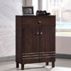 Wenge Shoe Cabinet With 2 Doors And 1 Drawer SC864598(OFS)