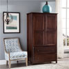 Shaker Solid Wood 2-door Armoire SH080112(OFS)