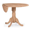 42 In. Round Dual Drop Leaf Table T-42DP (IC)
