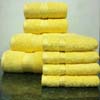 8PC. Set Yellow Egyptian Cotton Towels ed8pc (RPT)