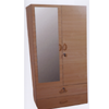 Wardrobe With Two Doors and Two Drawers W108LM(WPFS100)