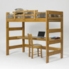 Heartland Honey Loft Bed with Desk LD-1000(WC)