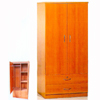 Wardrobe with Two Drawers and Shelf WD-134(CR)