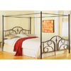 Black Contour Canopy Bed B9122 (FB)