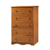 Solid Wood 5 Drawer Chest 471_(PI)