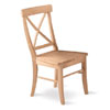 Solid Wood X-Back Chair C-613P (IC)