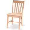 Solid Wood Cafe Chair C-61P (IC)