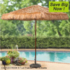 9 foot Thatched Tiki Umbrella B00BSR7836(AZFS)