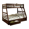 Bunk Bed with 2 Underbed Drawers California III(FAFS)