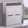 White And Grey Shoe Cabinet D-23(ARHFS)