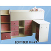 Custom Made Twin Loft Bed FH-77(CT)