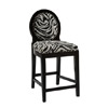 Zebra Counter Stool 36058BLK-01-KD-U (LN)