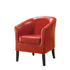 Simon Red Club Chair 36077RED-01-AS-U (LN)
