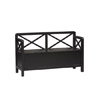 Anna Collection Storage Bench 86101C124-AB-KD-U (LN)