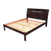 Roberta Platform Bed In Tobacco Finish (AI)