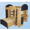 Custom Made Twin/Twin Loft Bed FH-75(CT)
