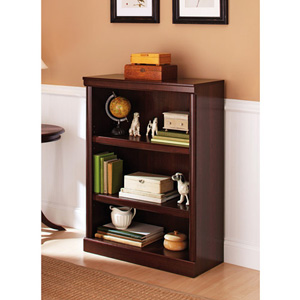 3-Shelf Bookcase Multiple Finishes 007137114(WFS65)