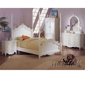 Pearl Post Bedroom Set 0995/1000 (A)