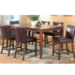 Birch Solid Counter Height Dining Set 100355_ (CO)