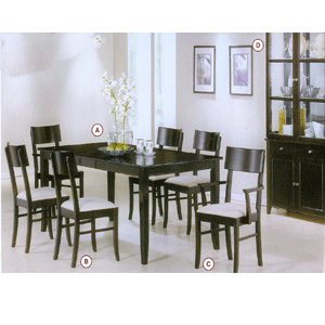 Stylish Dining Set 100460_ (CO)