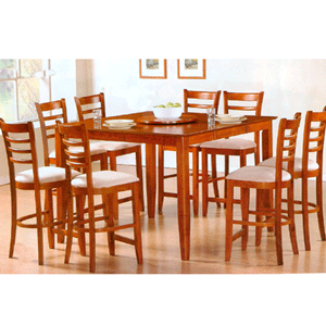 High Cherry Dining Set 100578/9 (CO)