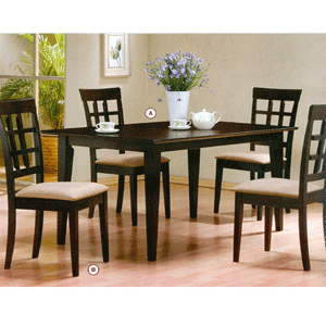 Cappuccino Choose Your Style Dining Set 10071_ (CO)