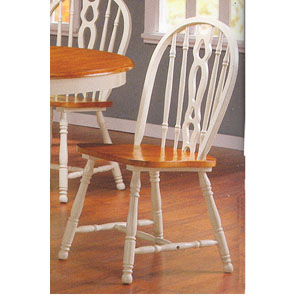 Dining Chair In Buttermilk Finish 100882 (CO)