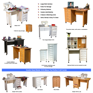 Mobile Desk & Craft Center 1017(VHFS)