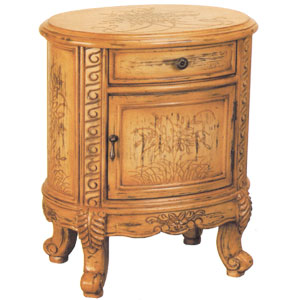 Oval Top Console Cabinet 1121 (ITM)