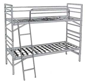 Army Style Bunk Bed 1133-2/6 (RBF)