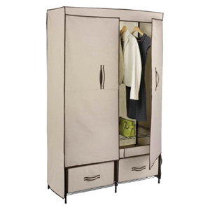 Double-door Wardrobe with Two Drawers WRD-01274(AZFS69)