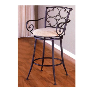 Black/Gold Metal Bar Stool 1200_ (CO)