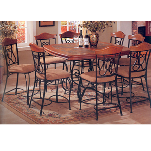 5 Pc Counter Height Dining Set 120238/120239 (CO)