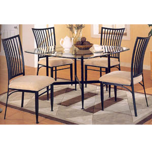 5-Pc Dining Set 120521/22/CB48SQ (COi)