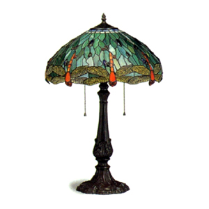 Tiffany Style Dragonfly Table Lamp 1259 (CO)