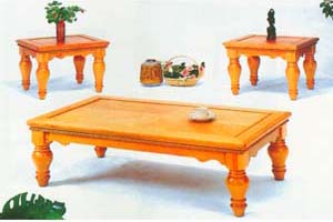 3-Piece Twisted Lace Coffee Table Set 1617 (MLu)