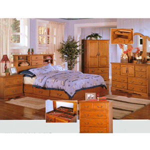 Austin Bed room Set 200591 (CO)