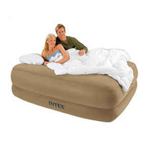 Memory Foam Queen Size Air Bed with Remote 66956(EAM)