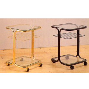 Serving Cart With Glass Shelves 2109_ (CO)