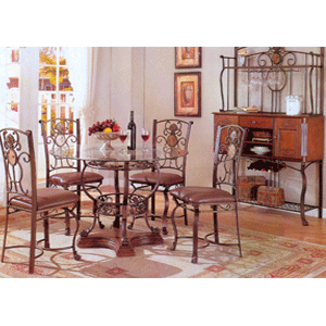 Glass Top Dining Set  F2147/1233 (PX)