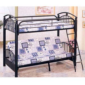 Fortuna Twin/Full Futon Bunk Bed 2177BF (IEM)