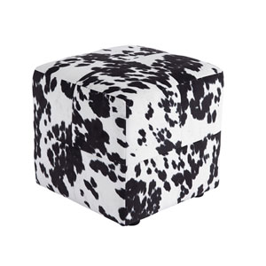 Cow Hide Accent Ottoman (Set of 2) 2210113(OFS)