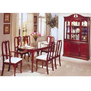 7-Piece Cherry Room Dinette Set 2243A (A)