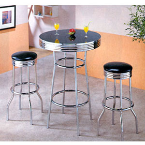 Chrome Plated Bar Table F2009 (PX)